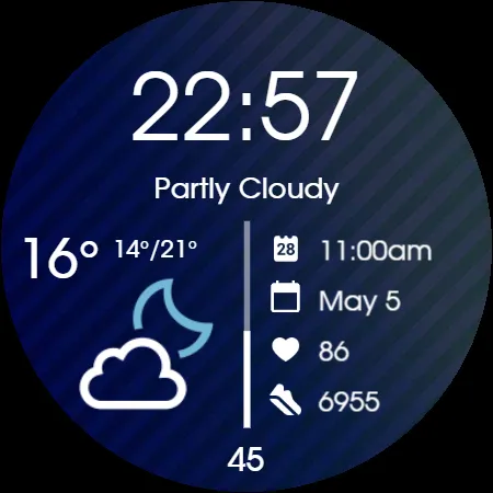 Digital Watchface D2 screenshot 27