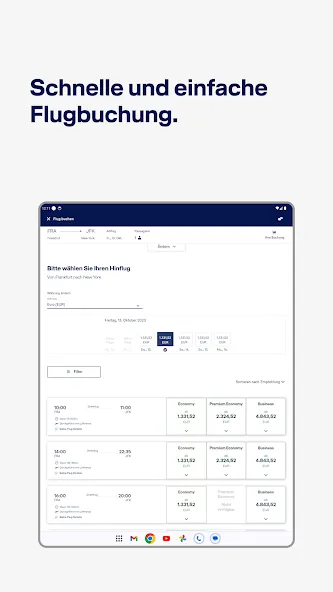 Lufthansa screenshot 16