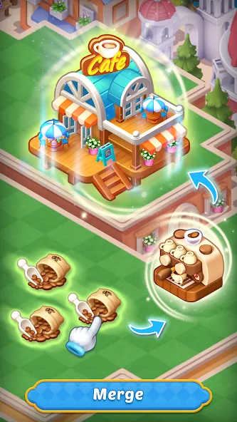 Merge HomeTown: Merge Games screenshot 1
