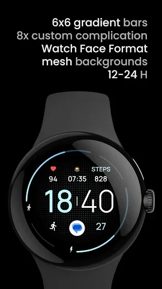 Fit ONE: Watch face screenshot 2