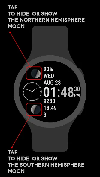 Hybrid Watch Face screenshot 2