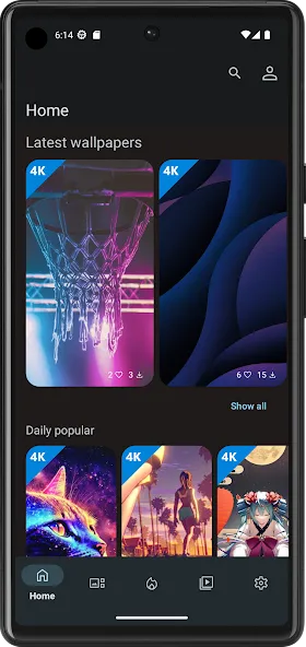 backiee (Wallpaper Studio 10) screenshot 1