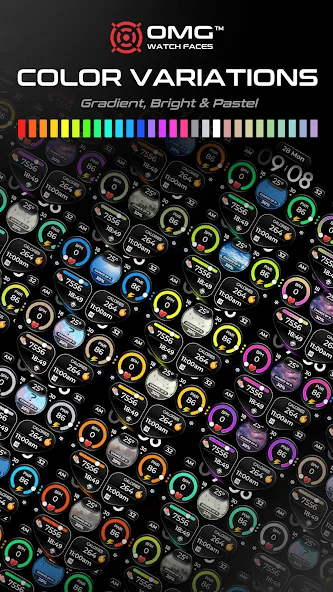 Weather Watch Face - OMG 371 screenshot 7