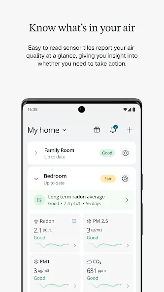 Airthings screenshot 2