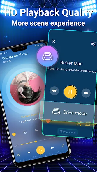 Reprodutor de música e áudio screenshot 7