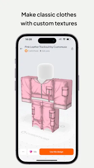 Customuse: Skins Maker Roblox screenshot 4