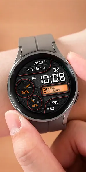 DIGI WAXARAT CTS90 Watch face screenshot 6