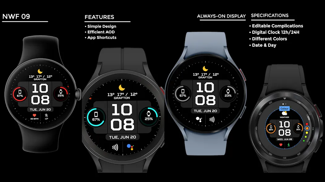 NWF 09 - watch face screenshot 15