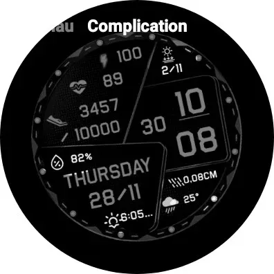 N-SPORT717 Digital Watch Face screenshot 11