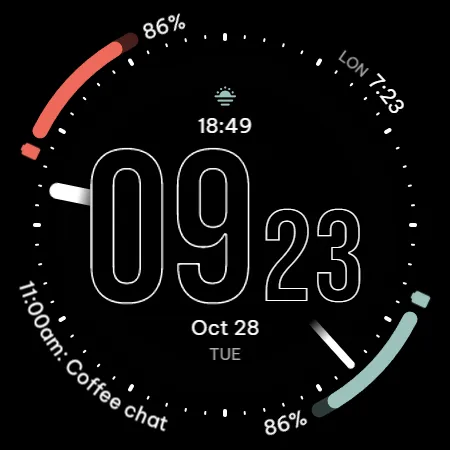 TKS 35 Sonar Watch Face screenshot 12