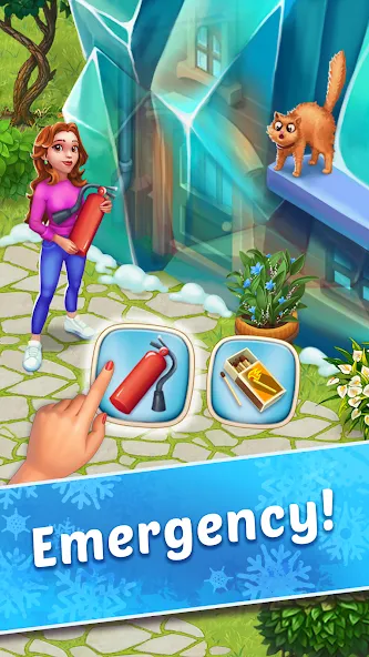 Coldscapes: My Match-3 Family screenshot 3
