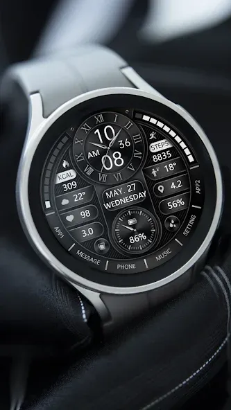 Metal Small Clock ZKin Watch screenshot 5