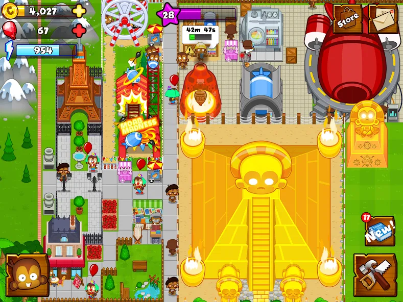 Bloons Monkey City screenshot 13
