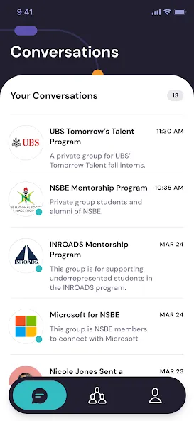 Mentor Spaces screenshot 2