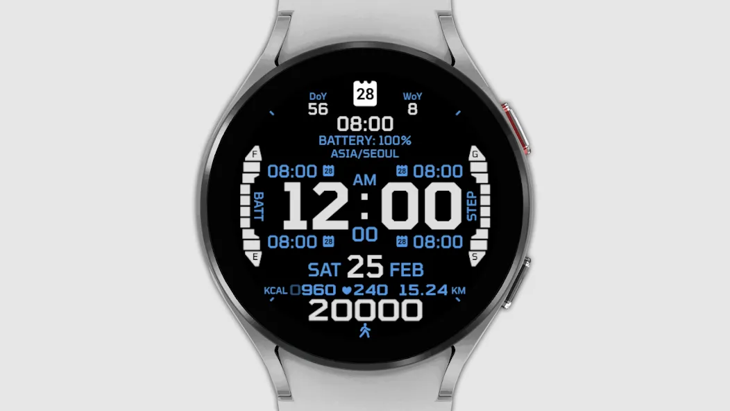 IWF AllNew DIGI II watch face screenshot 8