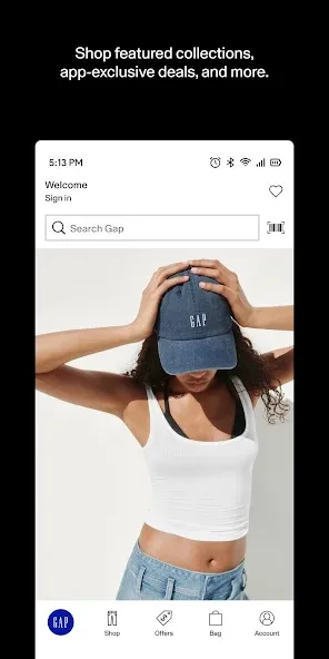 Gap screenshot 2