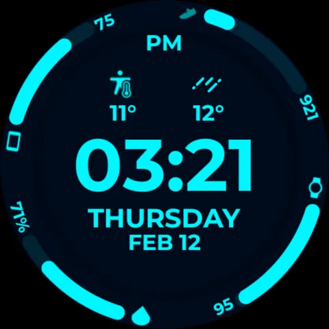 Night Core 02 Digital Watch screenshot 23