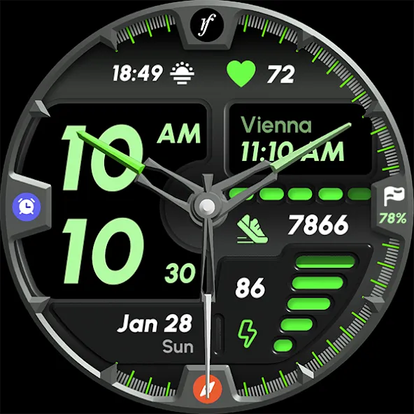 UrbanSync Watch Face screenshot 7