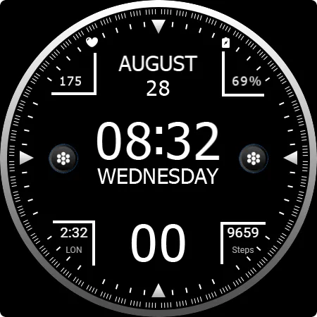 Key WF27 Digital Watch Face screenshot 27