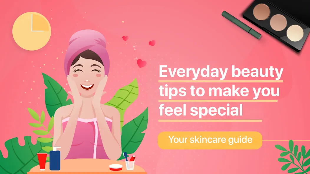 Skincare and Face Care Routine screenshot 1