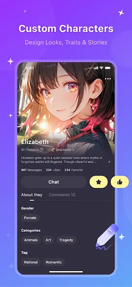 HiWaifu: AI Friend & Waifu Hub screenshot 6