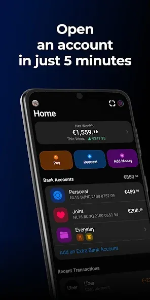 bunq screenshot 1