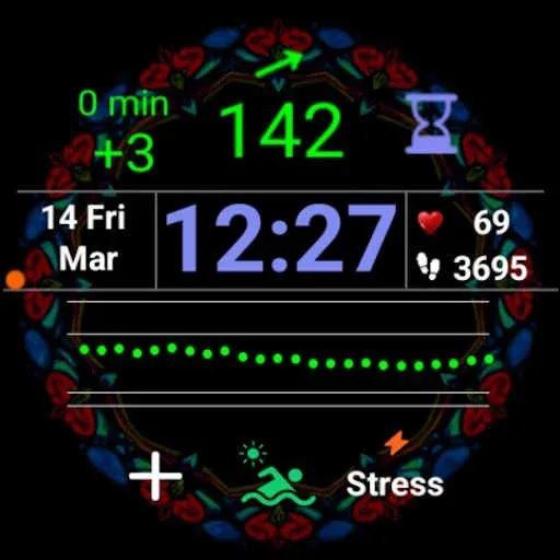 DMM14 Diabetic Watch Face screenshot 32