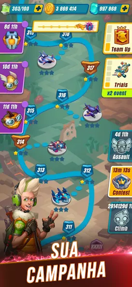HAWK: Jogos de nave de tiro screenshot 4