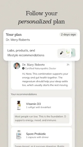 Fullscript screenshot 2
