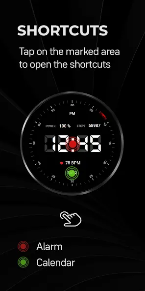 Minimal 70 Digital Watch Face screenshot 4