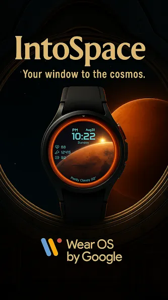 Into Space- Watch face screenshot 1