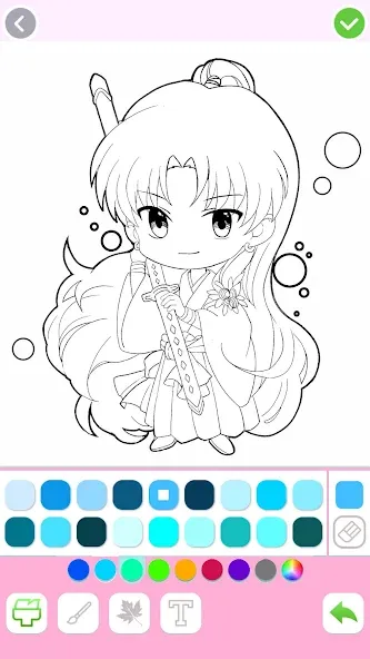 Cute Drawing : Anime Color Fan screenshot 4