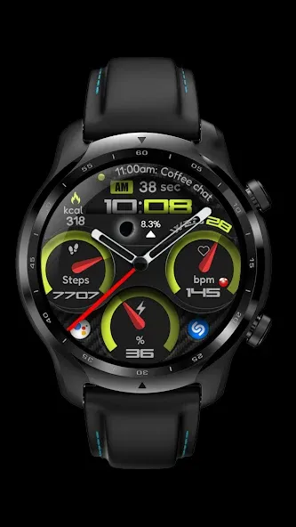 Digital Watch Face CUE107 screenshot 7