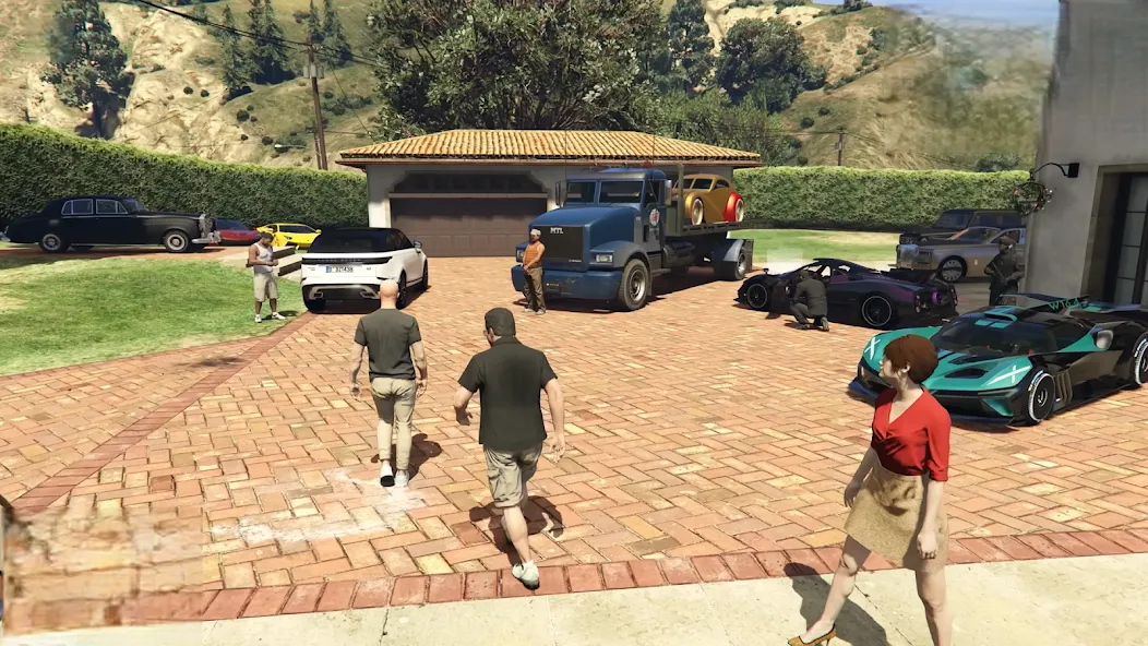 Gangster Mafia Crime City 3D screenshot 2
