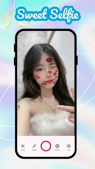 Sweet Camera Selfie screenshot 7