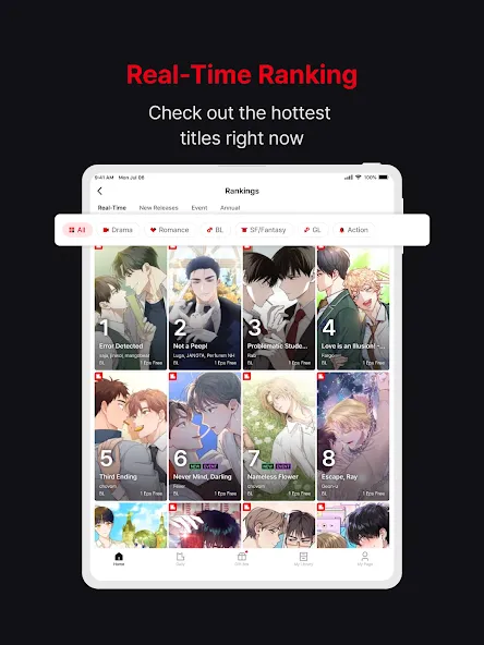 Lezhin Comics - Daily Releases screenshot 14