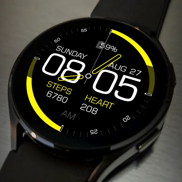 Key086 Hybrid Watch Face screenshot 3