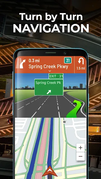 Hammer: Truck GPS & Maps screenshot 1