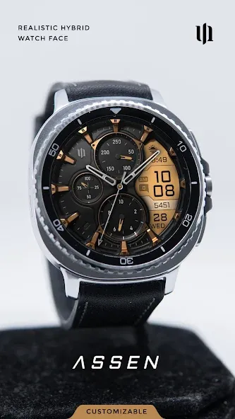 S4U Assen - Hybrid watch face screenshot 1