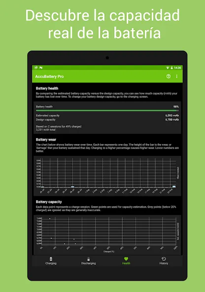 AccuBattery - Batería screenshot 9