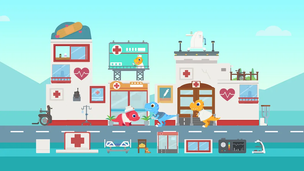 恐龙城市 - 儿童创造力培养,教育益智应用 screenshot 4