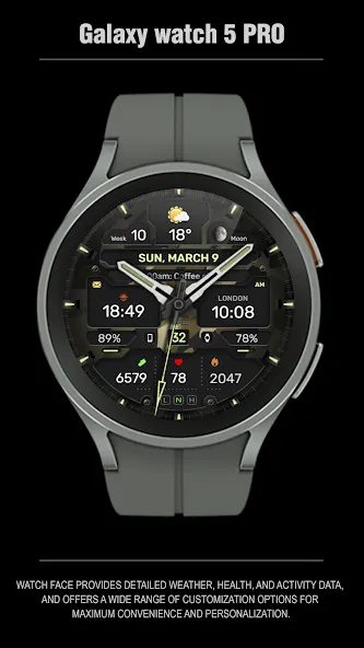 WFP 133 Brutal watch face screenshot 7