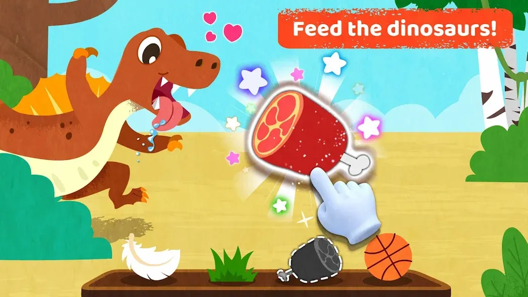 Baby Panda's Dinosaur World screenshot 2
