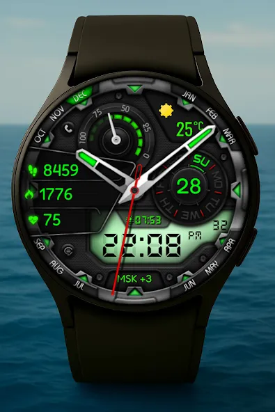 Finter Hybrid Watch Face screenshot 5