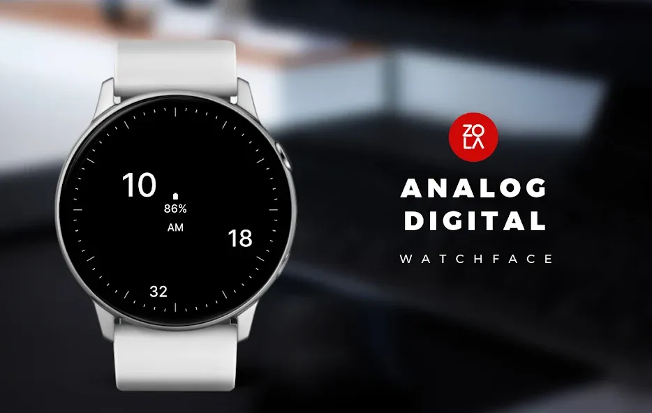 Analog Digital Watch Face screenshot 1