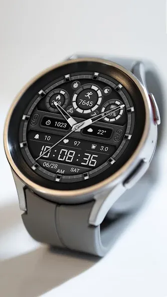 Retro Dim Texture ZKin Watch screenshot 3
