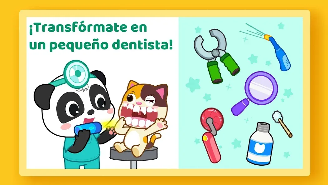 Panda Bebé: Cuidado dental screenshot 4