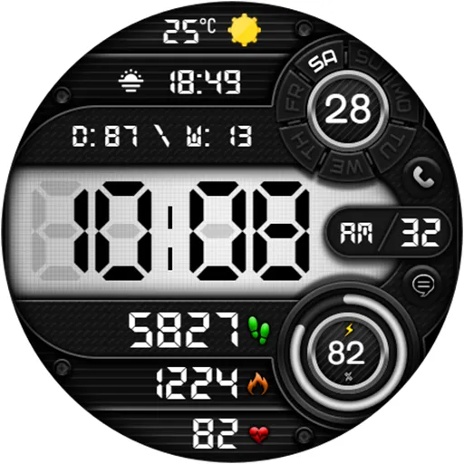 DIGI LAVOSTON CTS85 Watch face screenshot 17