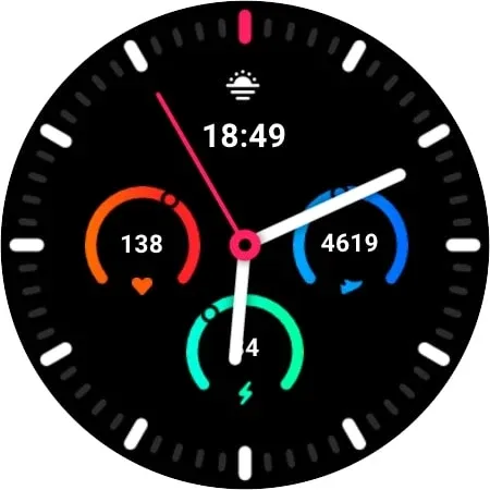 Expanse Watch Face for Wear OS screenshot 4