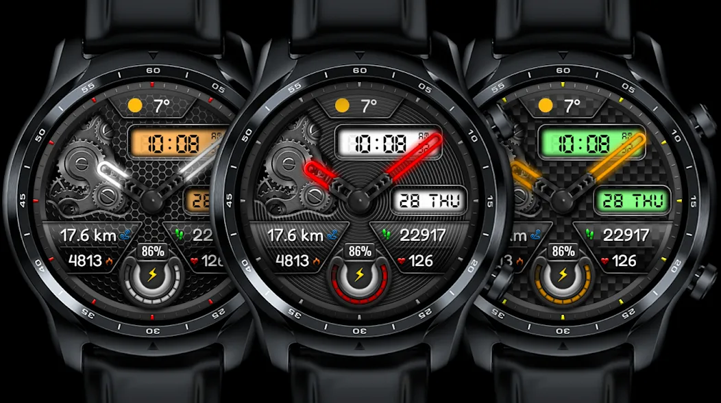 NERDAN URX136 Watch face screenshot 1